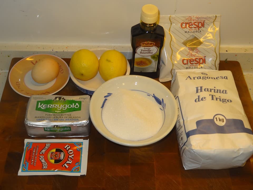 Galletas de limón y cardamomo