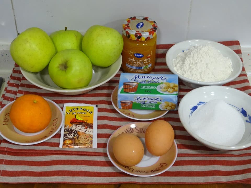 Tarta fácil de manzana