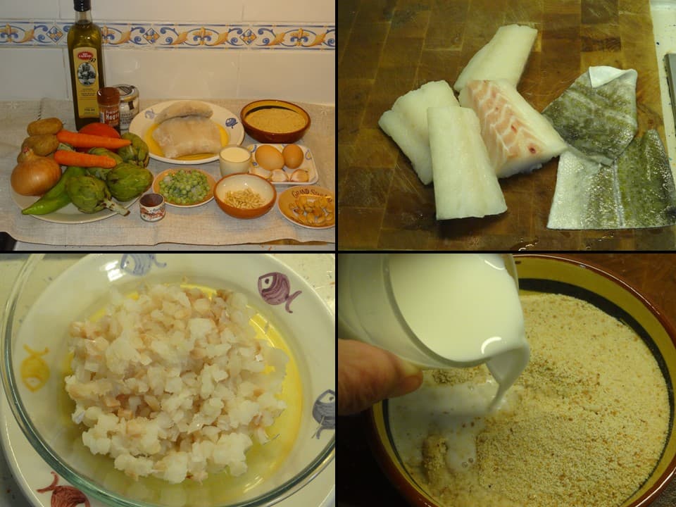 Albóndigas de bacalao
