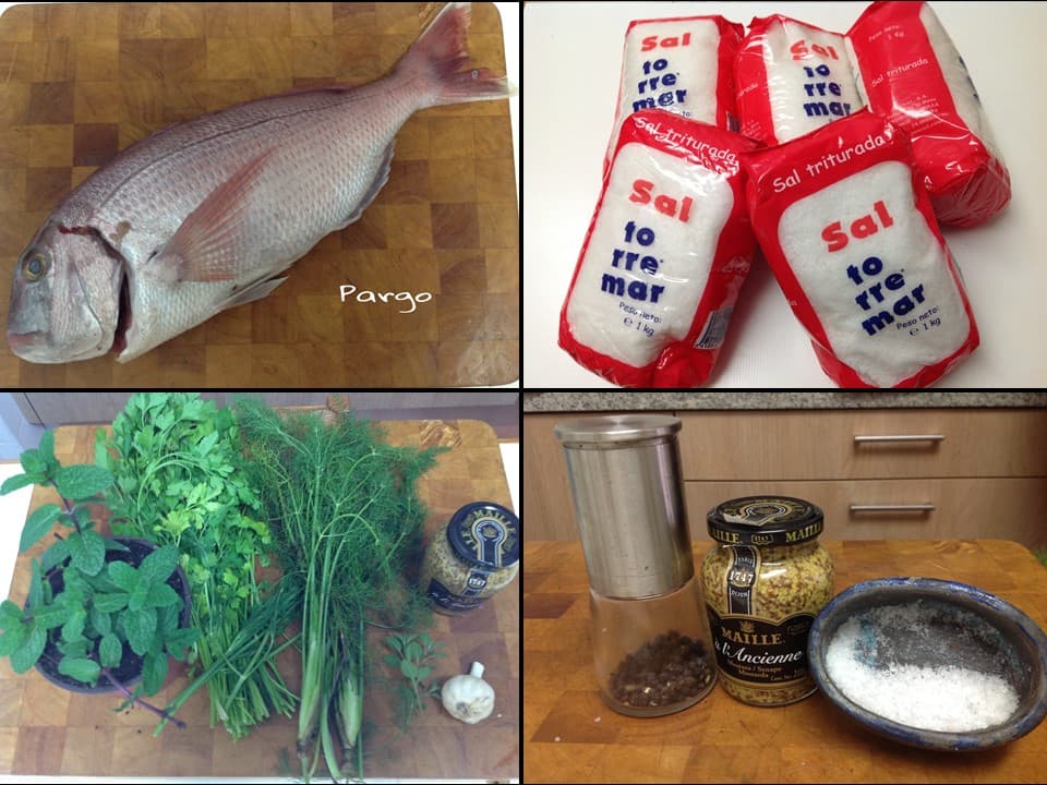 Pargo a la sal