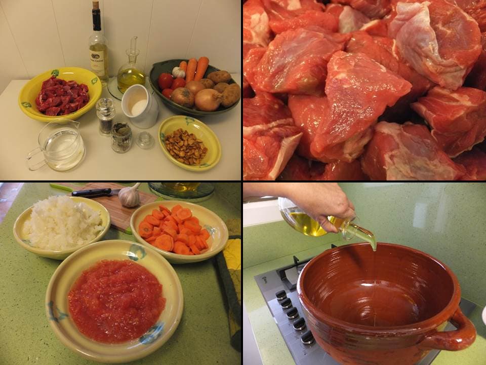 Estofado de ternera