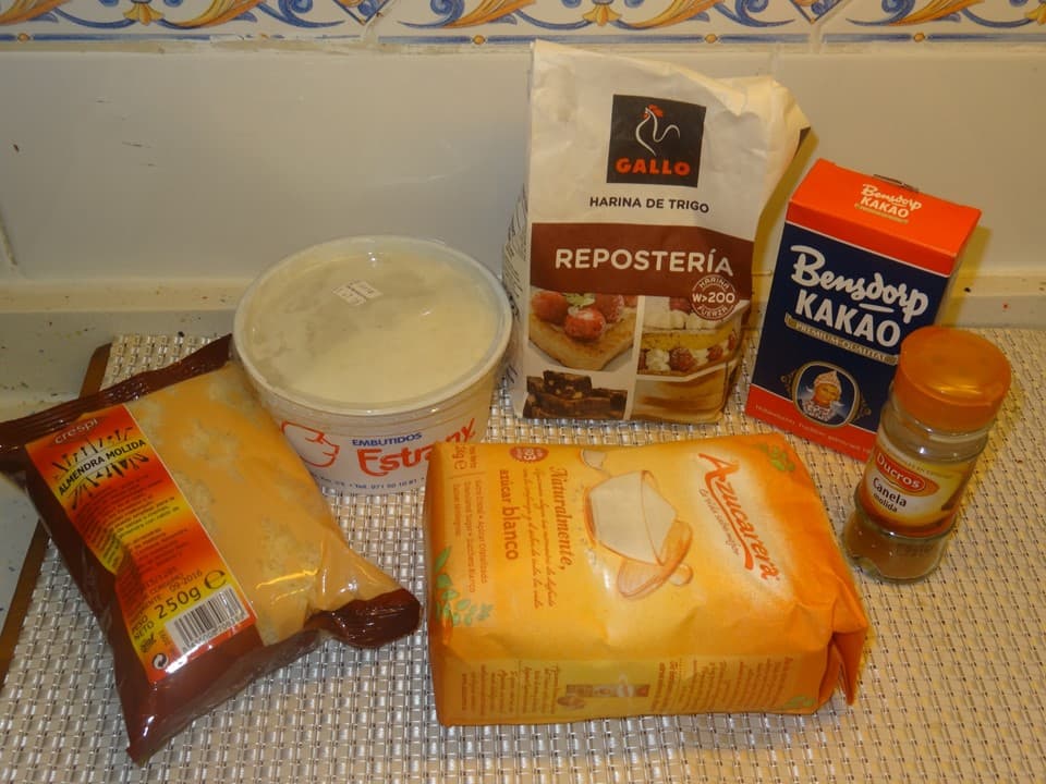 Polvorones de cacao