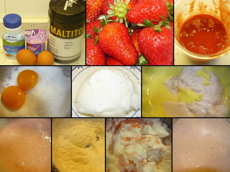 Sorbete de fresa