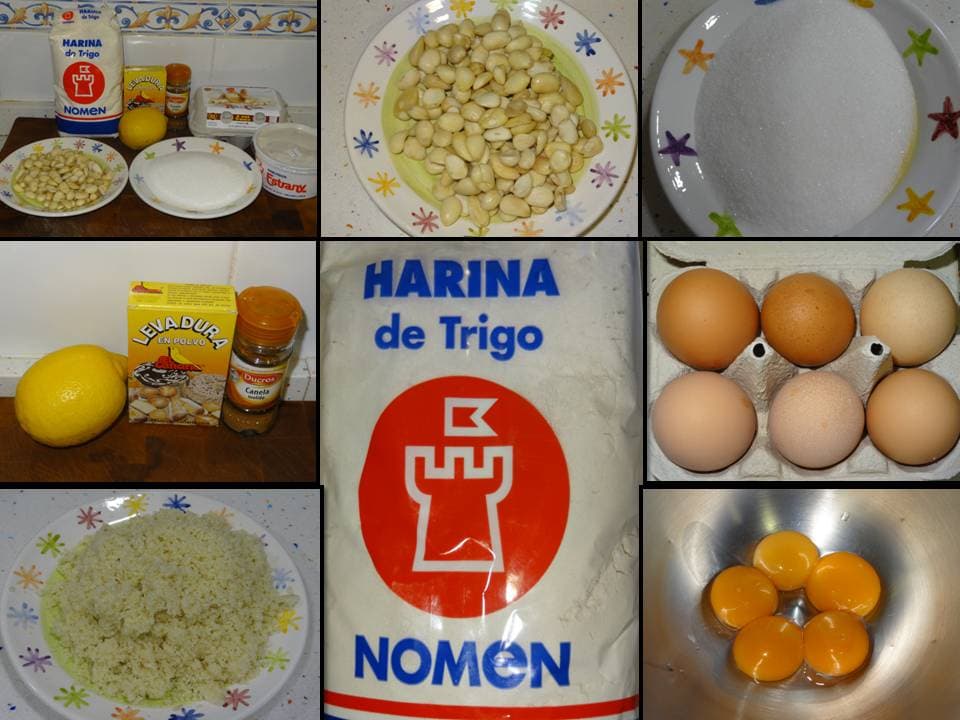 Coca de almendra