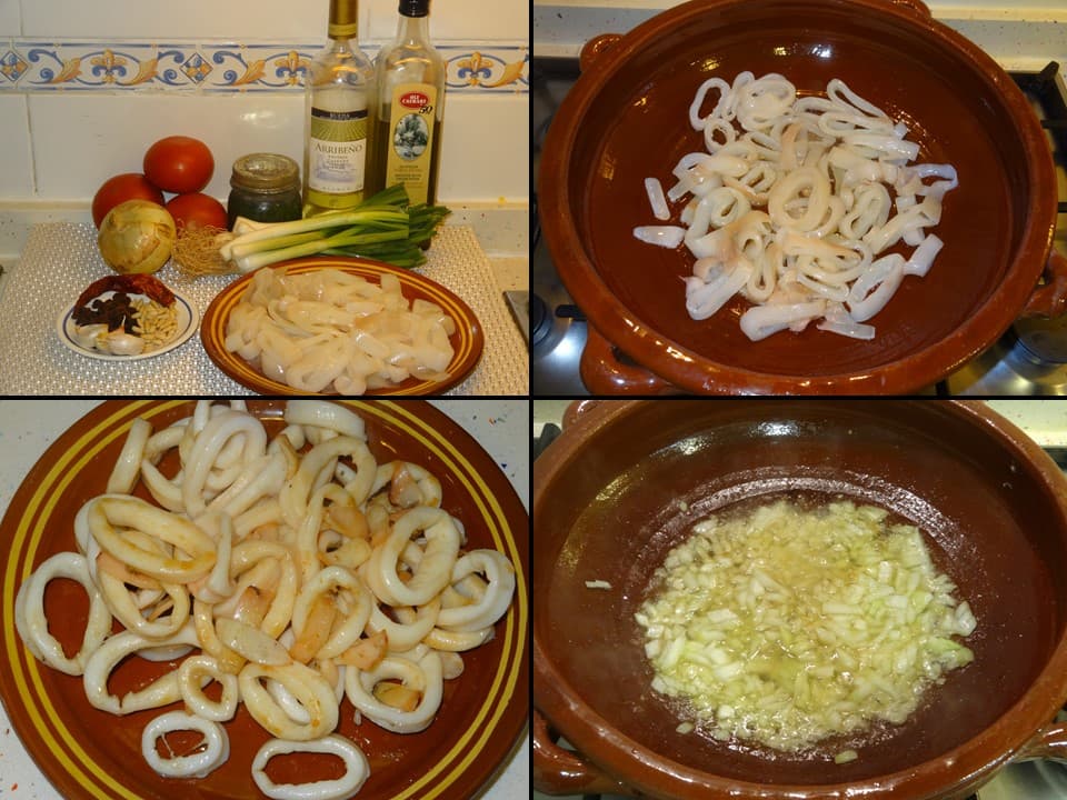 Calamares a la mallorquina