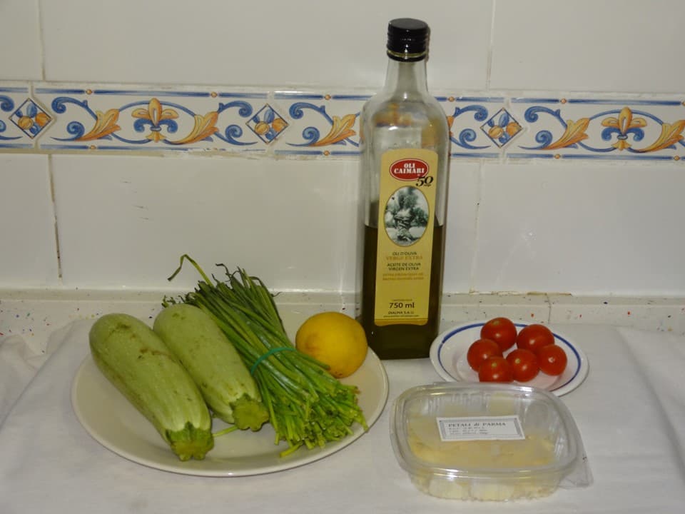 Carpaccio de calabacín