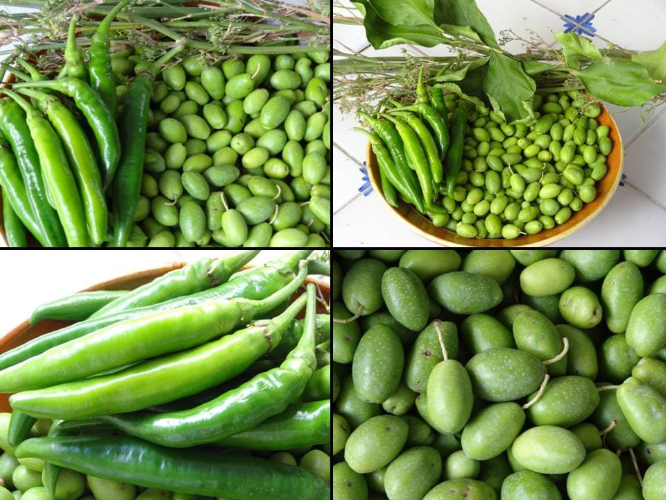 Olives trencades
