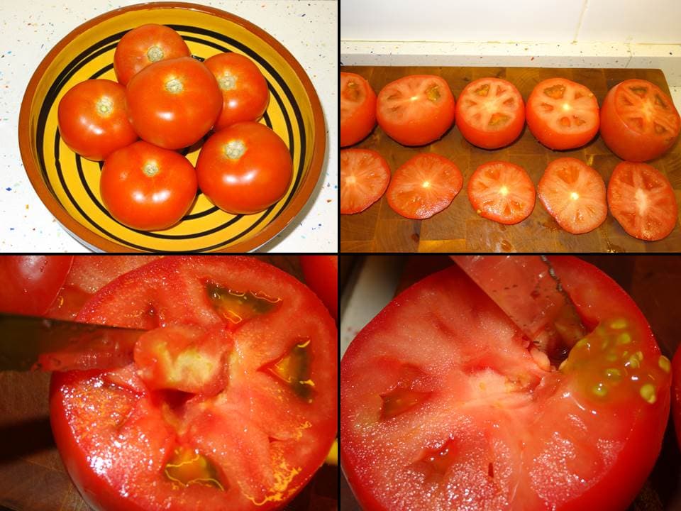 Tomates al horno