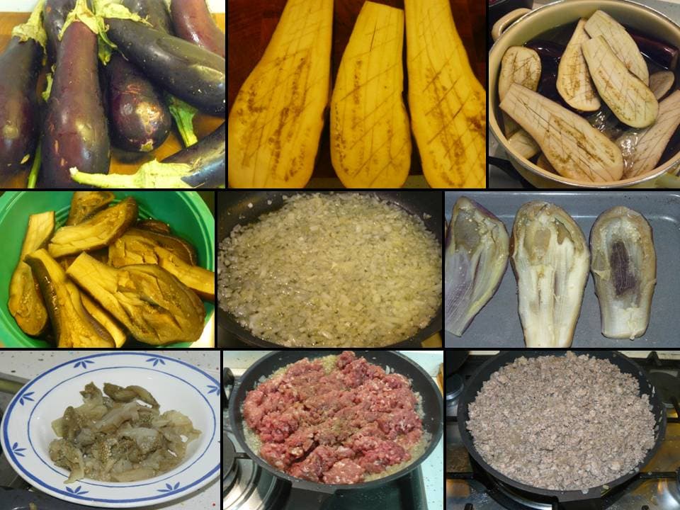 Berenjenas rellenas (i)