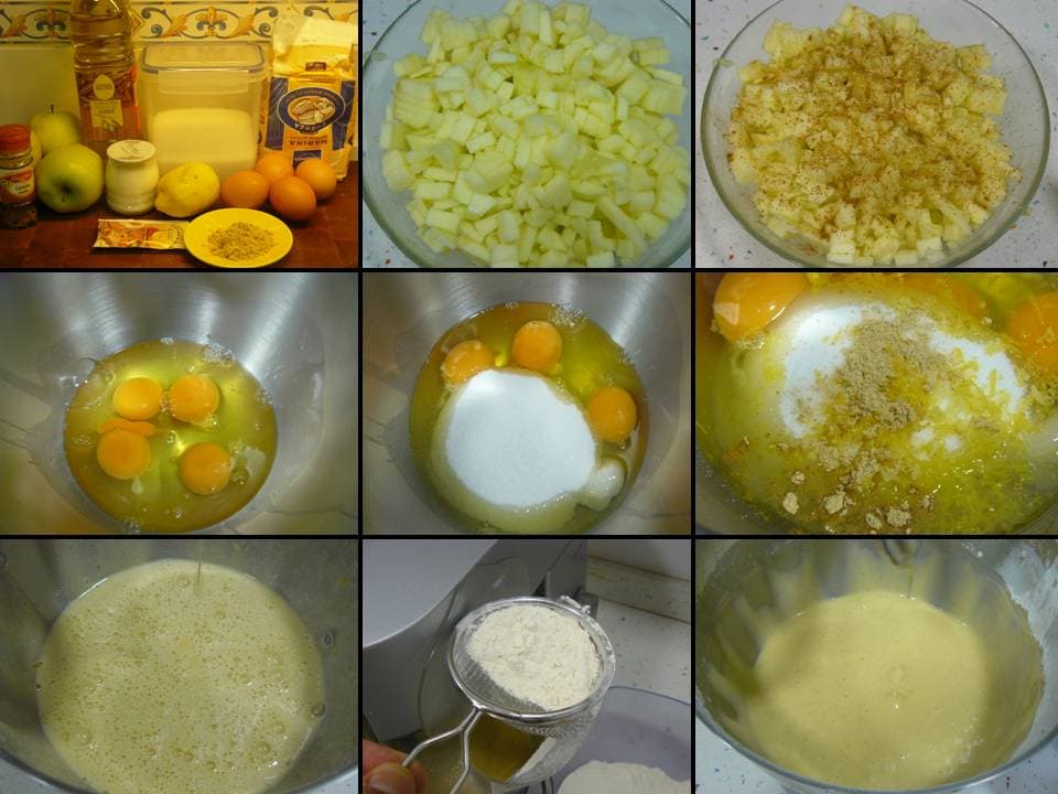 Coca de manzana